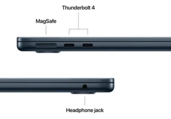 Apple MacBook Air 13.6 MW123LL/A with Retina /M4 Chip 10-Core CPU -8-Core GPU /16GB /256GB - Midnight (Inglés)" - Image 3